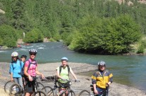Biking Along the Klickitat